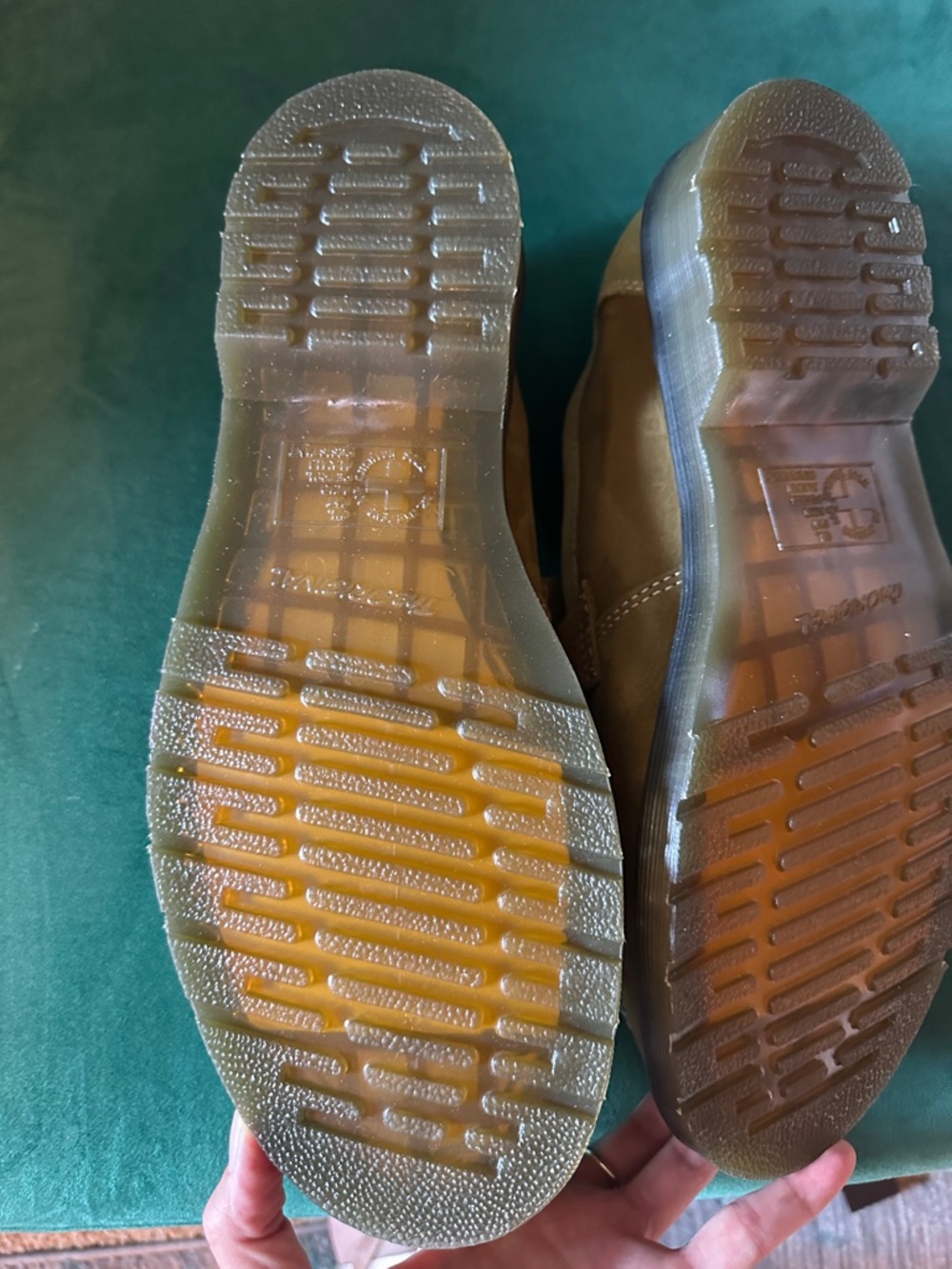 Dr. Martens Tan Suede Tassel Fringe Loafers - Picture 3 of 4